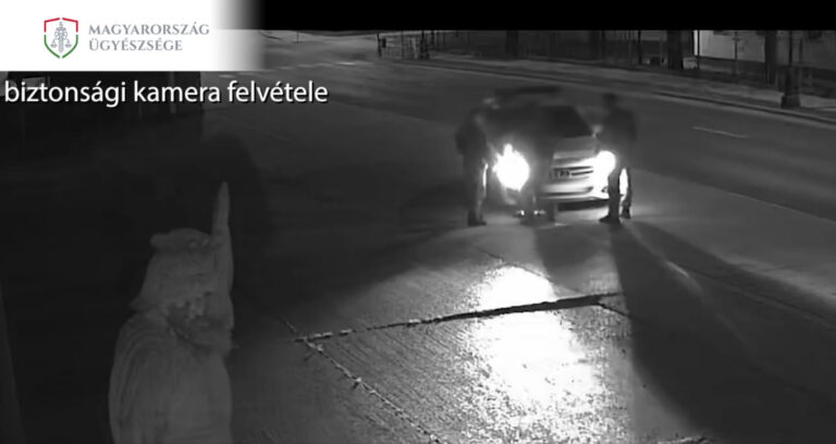 Utcán bántalmazta élettársát