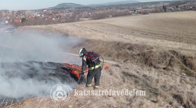 Nagy számban voltak szabadtéri tűzesetek a hosszúhétvégén