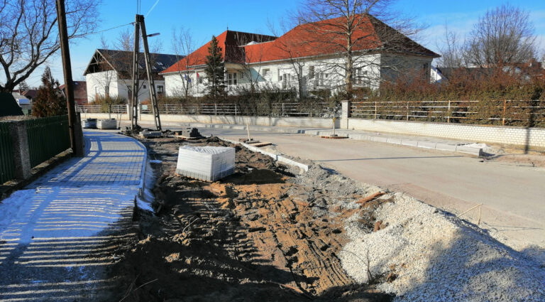 Az ütemtervhez képest gyorsabban halad a kivitelezés