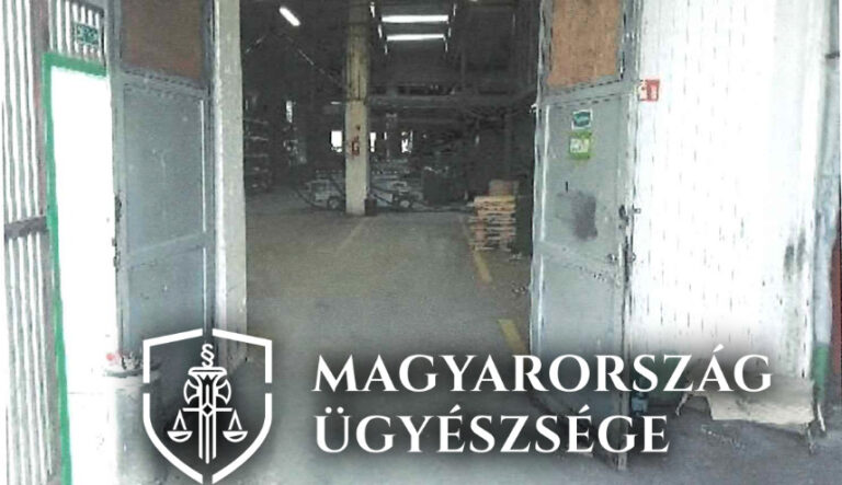 Fémkosárral együtt zuhant a betonra