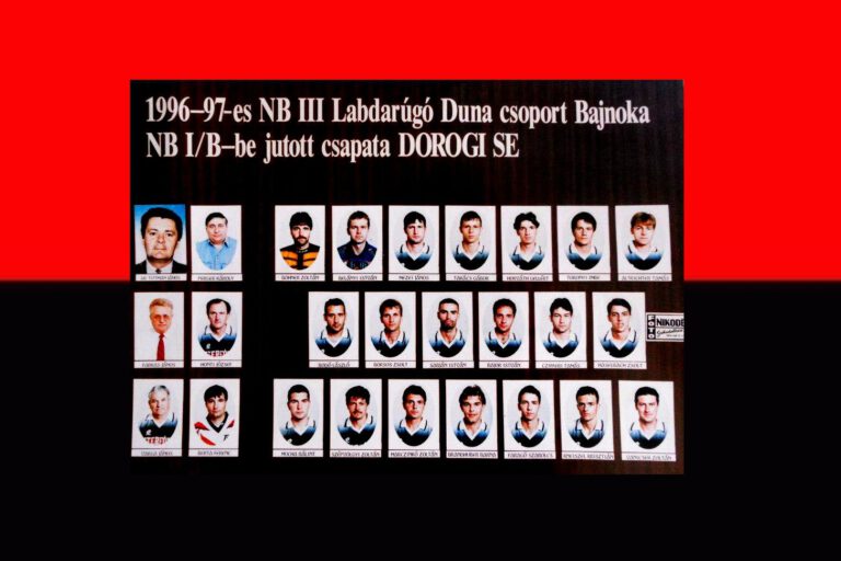 25 éve történt – Bajnoki cím, majd sikeres osztályozóval feljutott a Dorog az NB I/B-be