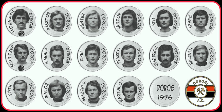 45 éve szerepelt utoljára a Dorog az NB I-ben