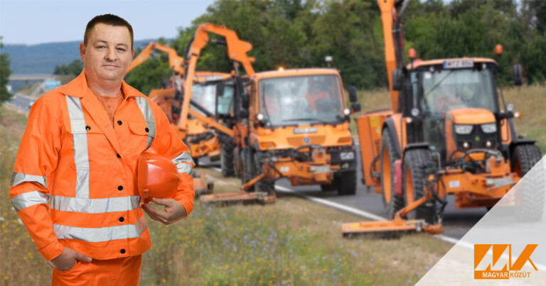Egymillió kiskertnek megfelelő területen végez kaszálást a közút