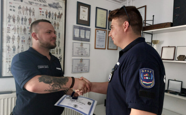 Két pilisjászfalui polgárőrt tüntettek ki