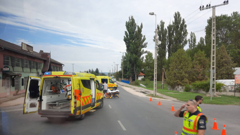 Gyalogost gázoltak Dorogon