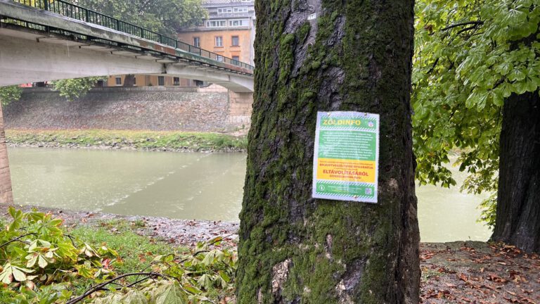 Forgalmirend-változás a Kis-Duna sétányon