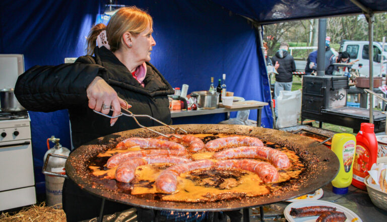 Rengetegen látogattak ki a Falusi Disznótorra