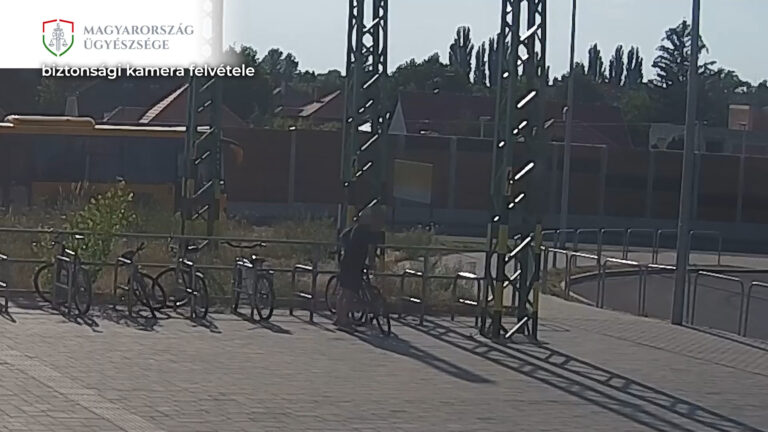 Kerékpárt lopott az esztergomi vasútállomásról