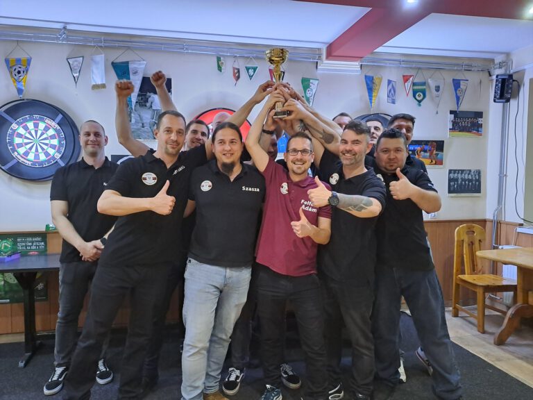 Visszaszerezték a vándorkupát a dorogi dartsosok