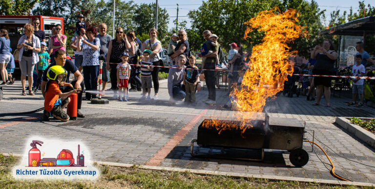 Jöjjön el gyermekével a Richter Tűzoltó Gyereknapra!