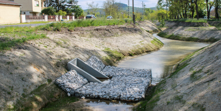 Védettebb lesz a villámárvizek ellen Nagysáp