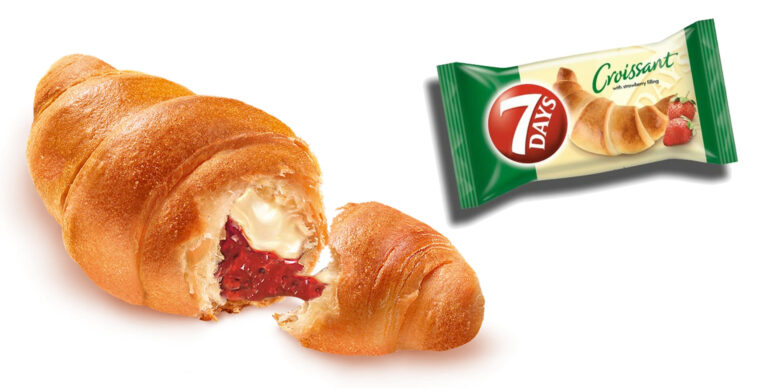 Nébih: nem jelölt allergéneket tartalmazhat az epres 7 Days Croissant