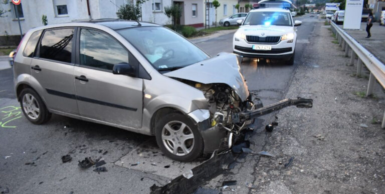 Ittasan okozott balesetet Esztergomban