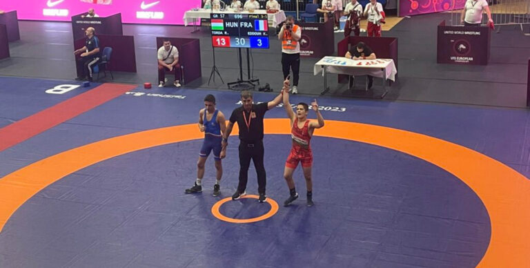 Dorogi bronzérem az U15-ös birkózó Eb-n