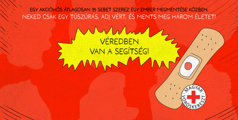 Videóval erősíti a Magyar Vöröskereszt a nyári véradó kampányát