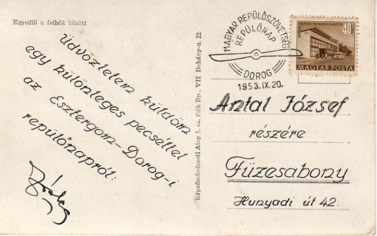 70 éve történt: Esztergom–Dorog repülőnap