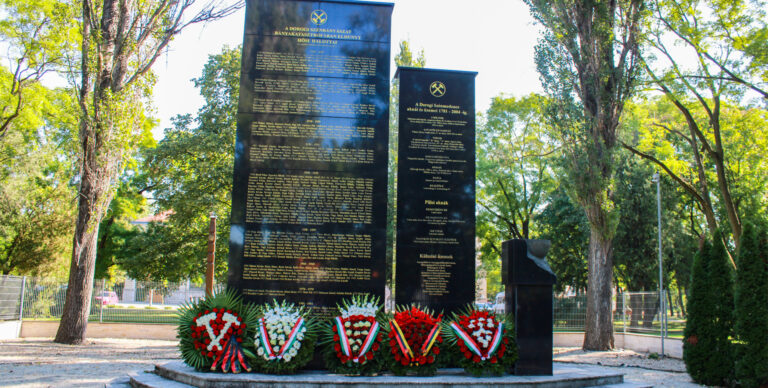 A bányakatasztrófák áldozatairól emlékeztek meg Dorogon