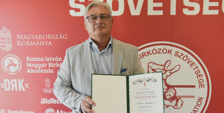 Edzői Életműdíjat kapott Struhács György