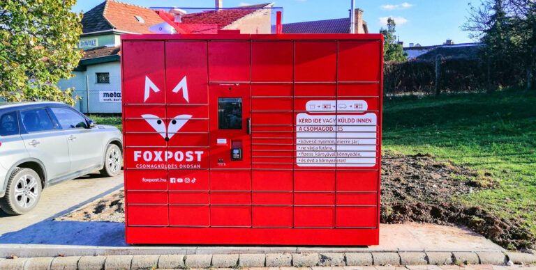 Új csomagautomatákat telepít a FoxPost térségünkben