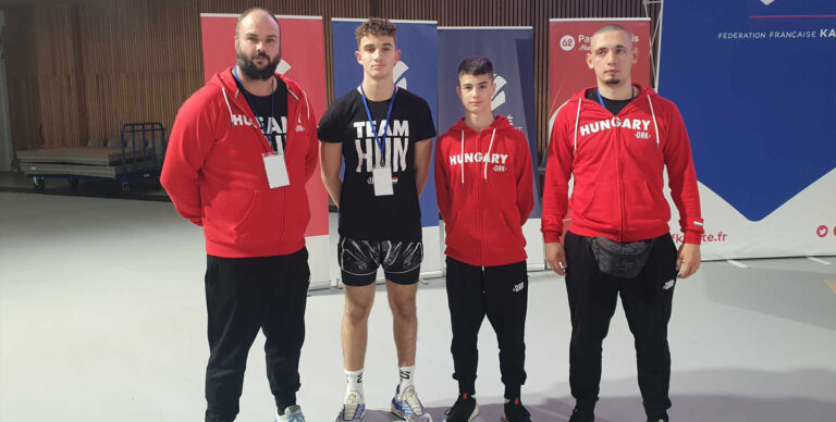 Aranyérmes lett a tokodi Székely Balázs a kempo világbajnokságon