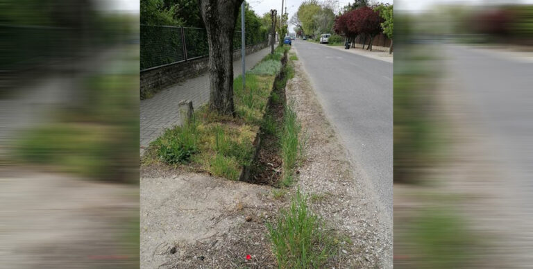 Csapadékvíz-elvezető árkok rekonstrukciója Esztergomban