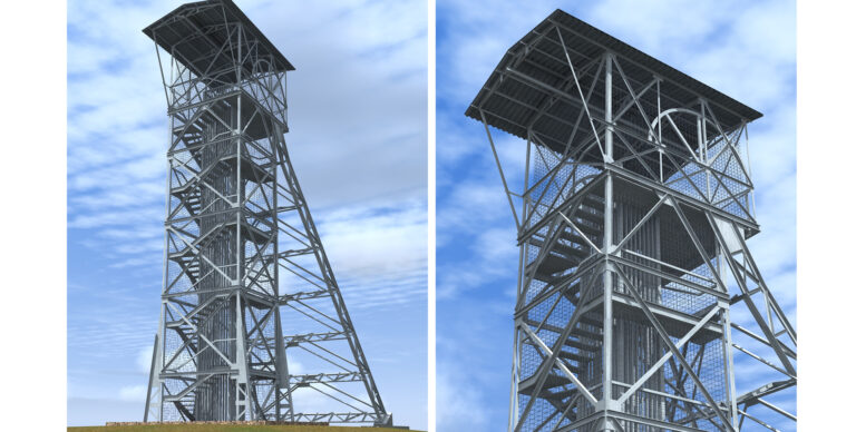 Megkezdődik a Dorogi Bányász Emlékmű kilátóvá alakítása