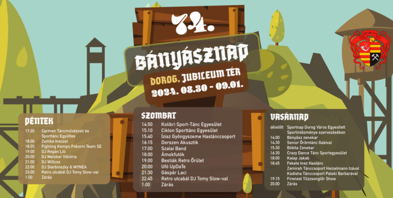 74. alkalommal rendeznek Bányásznapot Dorogon