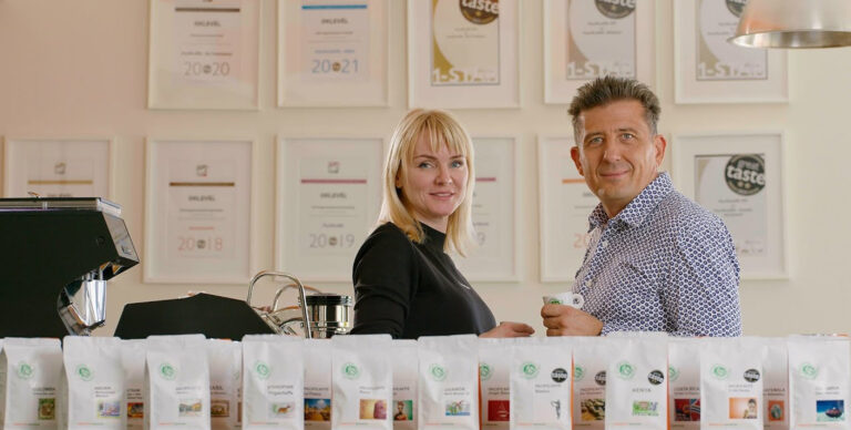 Újabb csillagokat gyűjtött be az esztergomi kávépörkölő üzem