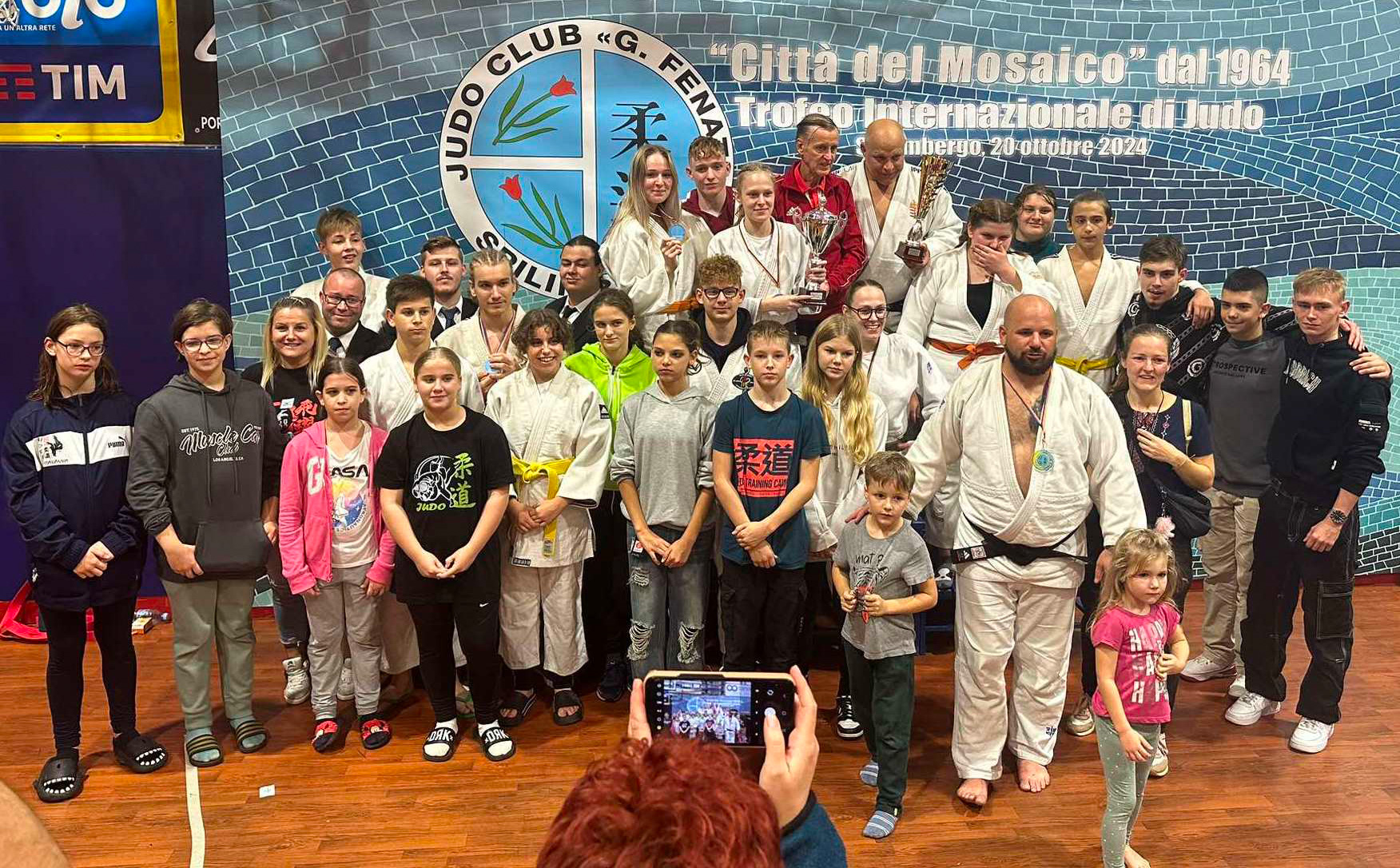 International judo successes in Italy