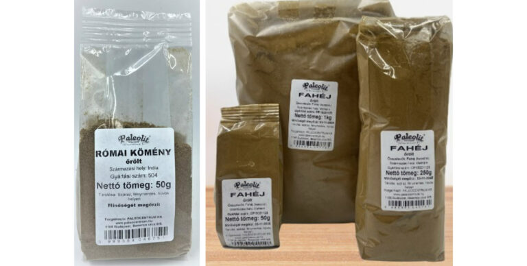 Paleolit márkájú fűszereket hívtak vissza