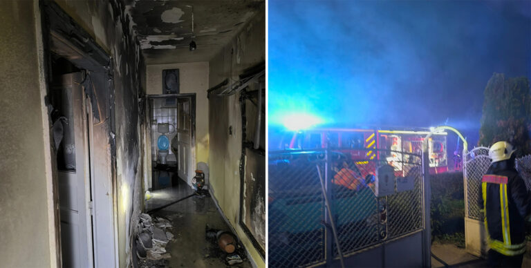 Lakástűz volt Únyon