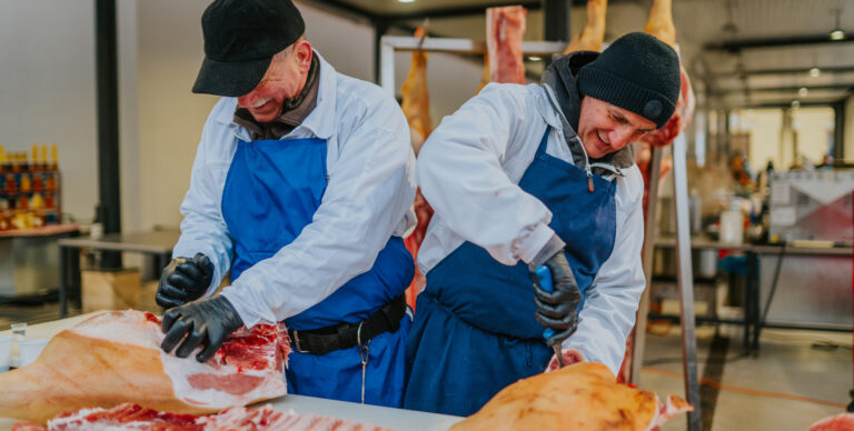 A falusi disznóvágások hangulatát hozták el Esztergomba