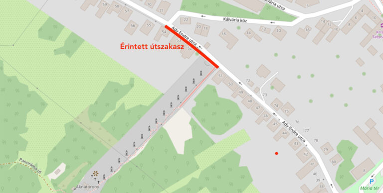 Forgalmirend-változás Dorogon