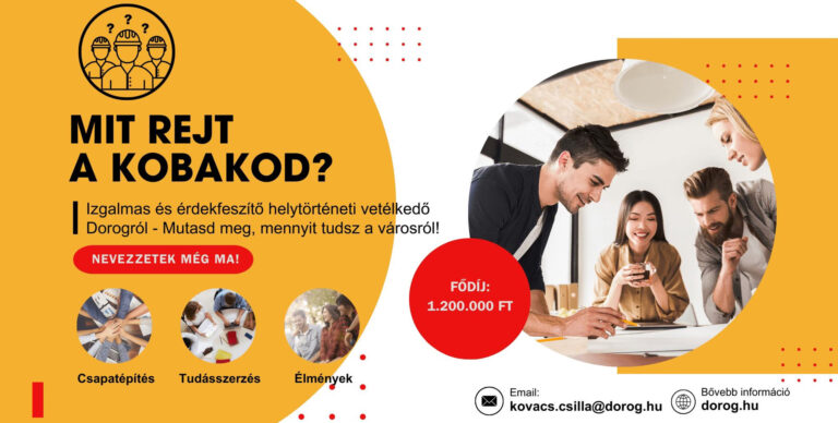 Elindult a jelentkezés a dorogi helyismereti vetélkedőre