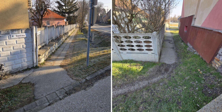 Járdafelújítások kezdődtek Tokodon