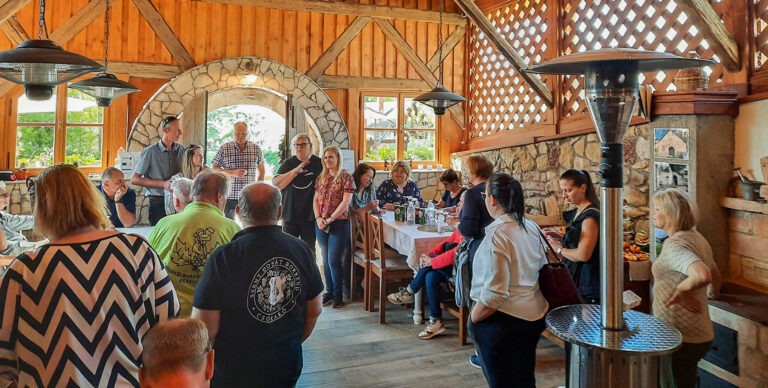 Szakmai tanulmányutat szerveztek a LEADER szervezetek