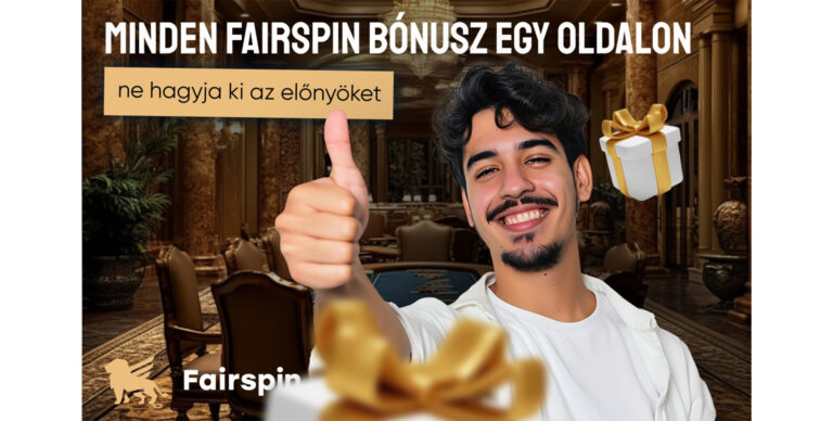 Minden Fairspin bónusz egy oldalon: ne hagyja ki az előnyöket