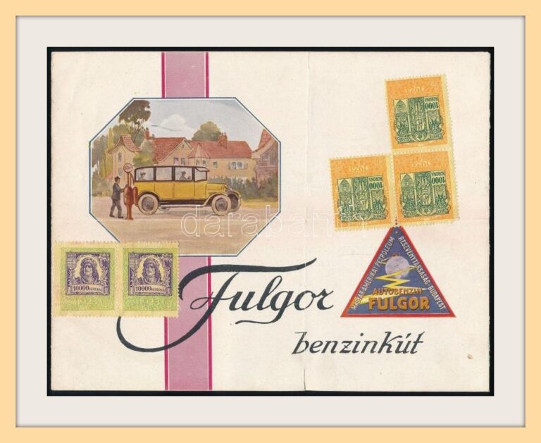 100 éve nyílt a legelső benzinkút Dorogon