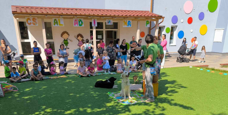 Állati jó családi napot szerveztek a sárisápi óvodában