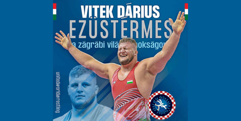 Vitek Dárius világbajnoki ezüstérmet szerzett Zágrábban
