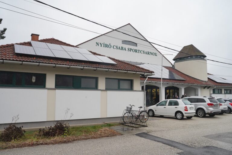 Megújult a pilismaróti Nyírő Csaba Sportcsarnok