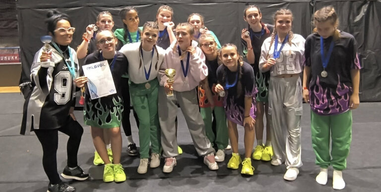 A Klauzál Kupán remekeltek a Crazy Dance TSE táncosai