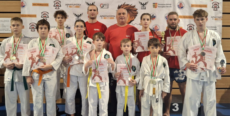 Dunaszerdahelyen remekelt a Fighting Kempo Pokorni Team