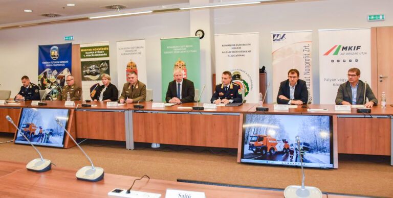 Komárom-Esztergom felkészült a rendkívüli téli időjárásra