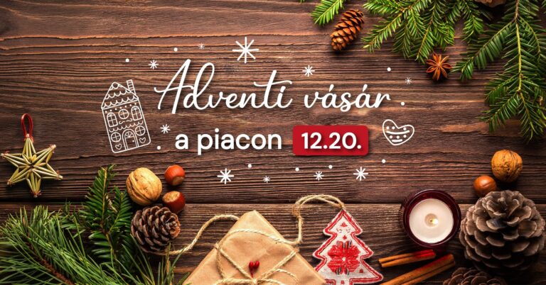 Adventi vásár és halvásár az Esztergomi Piacon