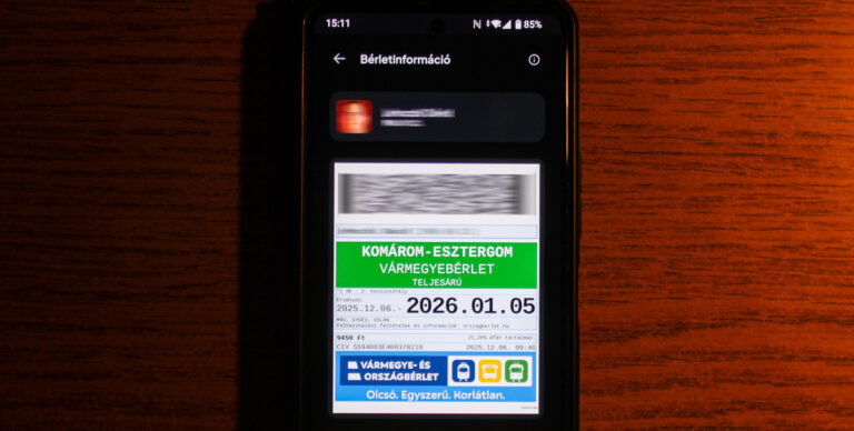 Jövőre is érvényes lesz az ország- és vármegyebérlet az esztergomi helyijáratra