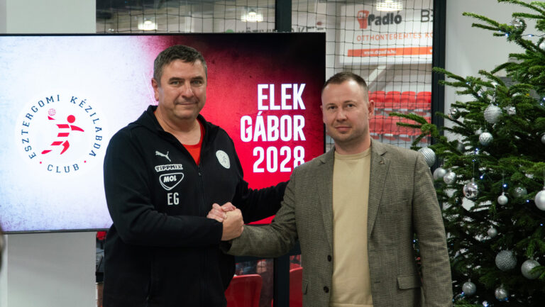 Elek Gábor 2028-ig biztosan a MOL Esztergom vezetőedzője