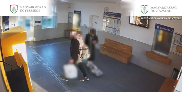 Az esztergomi vasútállomáson lopott