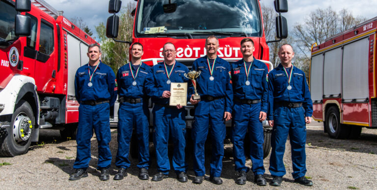 Második lett vármegyénk csapata az országos műszaki mentő versenyen
