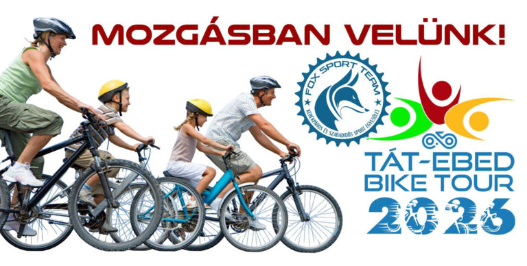 Tát–Ebed Bike Tour 2026 – Közös bringázás a Duna mentén!
